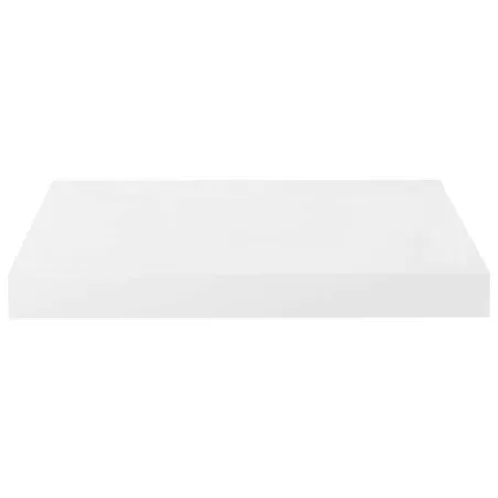 Étagère murale flottante 4 pcs Blanc brillant 40x23x3,8 cm MDF