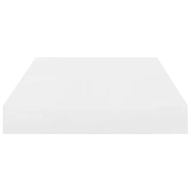 Étagère murale flottante 4 pcs Blanc brillant 40x23x3,8 cm MDF