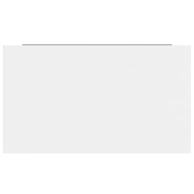 Étagère murale flottante 4 pcs Blanc brillant 40x23x3,8 cm MDF