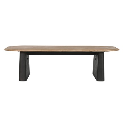 Hoofdtafel Home ESPRIT Zwart Natuurlijk 120 x 60 x 32 cm 2
