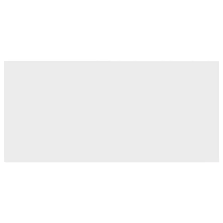 Étagère murale flottante 2 pcs Blanc brillant 50x23x3,8 cm MDF