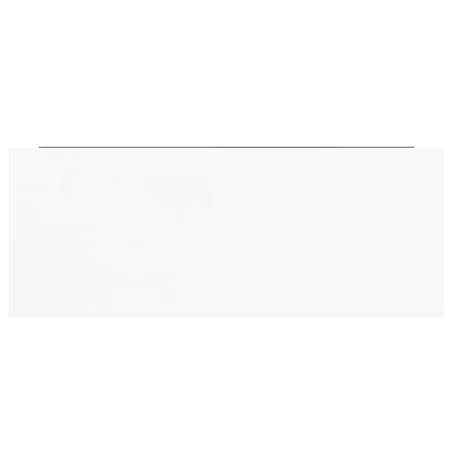 Étagère murale flottante 4 pcs Blanc brillant 60x23,5x3,8cm MDF