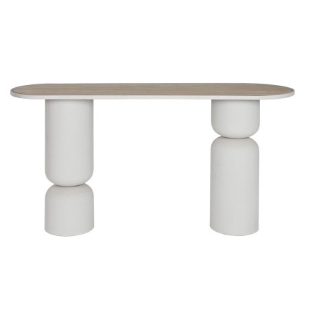 Recibidor Home ESPRIT Blanco Beige 150 x 45 x 77 cm