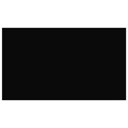 Étagère murale flottante 4 pcs Noir brillant 40x23x3,8 cm MDF