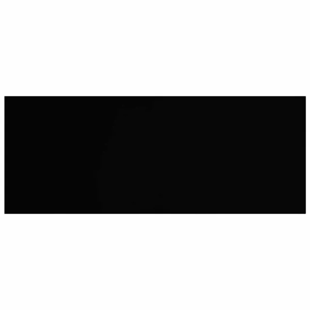 Étagère murale flottante 2 pcs Noir brillant 60x23,5x3,8 cm MDF