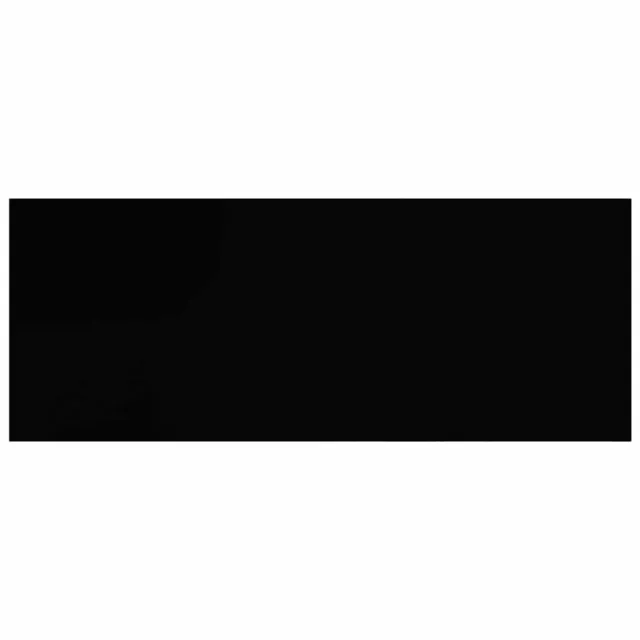 Étagère murale flottante 4 pcs Noir brillant 60x23,5x3,8 cm MDF