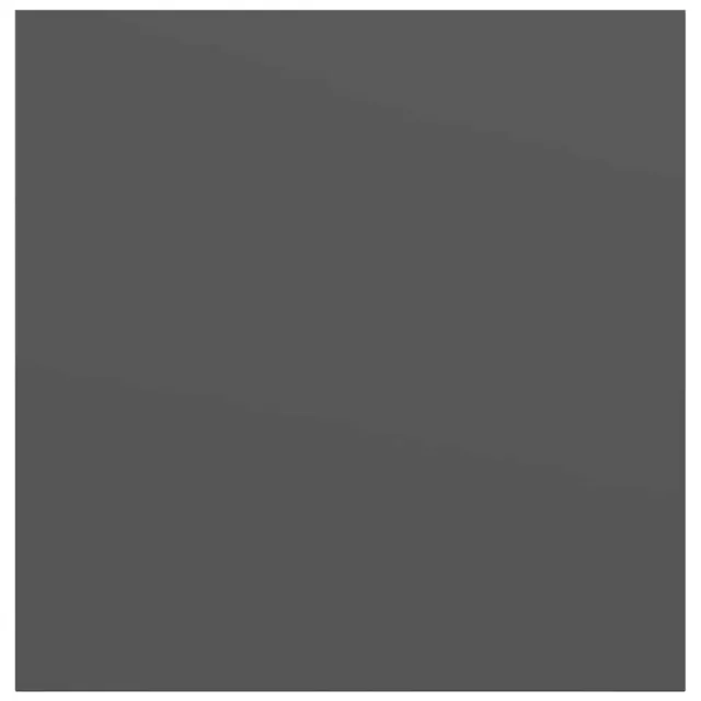 Étagère murale flottante 4 pcs Gris brillant 23x23,5x3,8 cm MDF