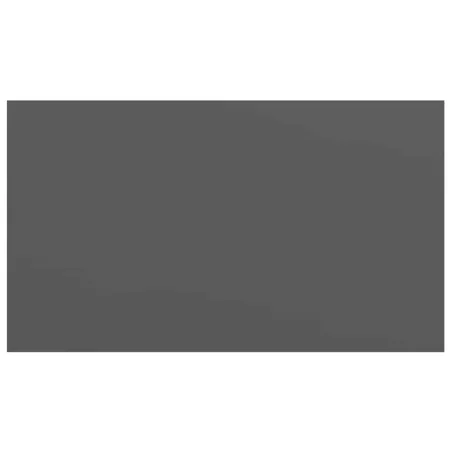 Étagère murale flottante 4 pcs Gris brillant 40x23x3,8 cm MDF