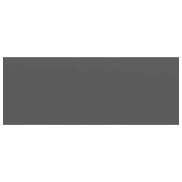 Étagère murale flottante 4 pcs Gris brillant 60x23,5x3,8 cm MDF