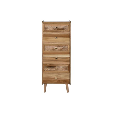 Caisson à Tiroirs Home ESPRIT Marron Acacia Bois MDF 40 x 30 x 104,5 2