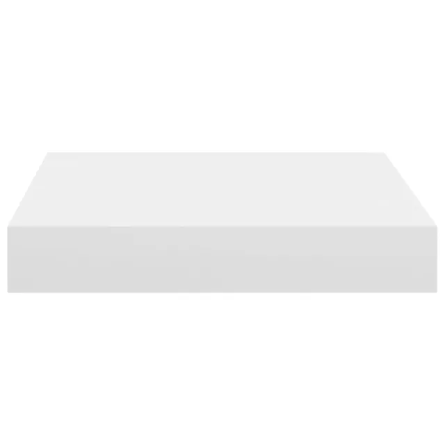 Étagère flottante murale blanc 23x23,5x3,8 cm MDF