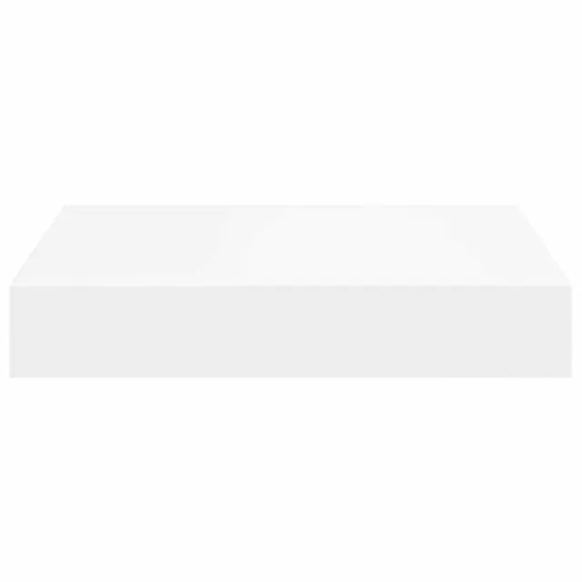 Étagère flottante murale blanc 23x23,5x3,8 cm MDF