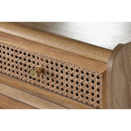 Caisson à Tiroirs Home ESPRIT Marron Acacia Bois MDF 40 x 30 x 104,5