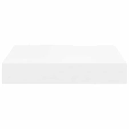 Étagères murales flottantes 4 pcs blanc 23x23,5x3,8 cm MDF