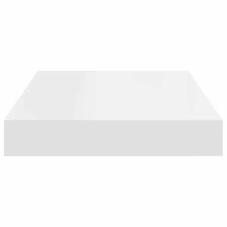 Étagères murales flottantes 4 pcs blanc 40x23x3,8 cm MDF