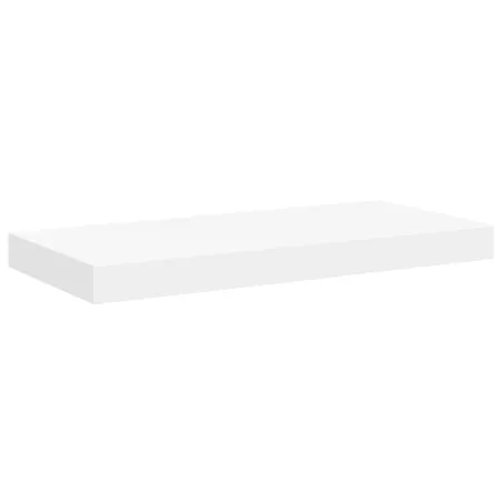 Étagère murale flottante blanc 50x23x3,8 cm MDF