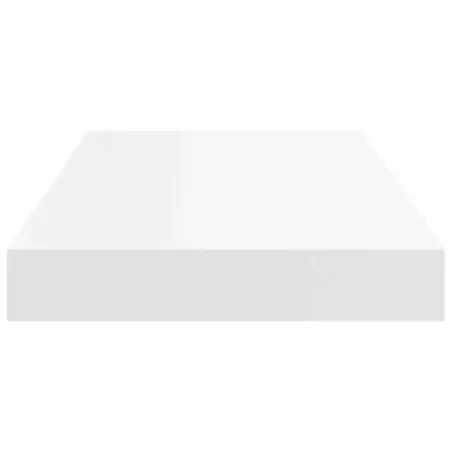 Étagère murale flottante blanc 50x23x3,8 cm MDF