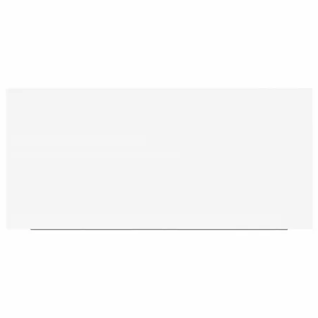 Étagères murales flottantes 2 pcs blanc 50x23x3,8 cm MDF