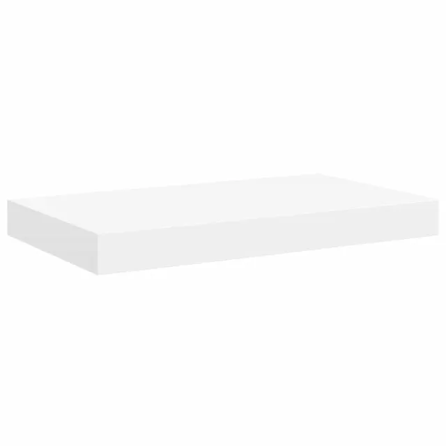 Étagères murales flottantes 4 pcs Blanc 50x23x3,8 cm MDF