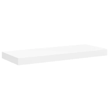 Étagère murale flottante blanc 60x23,5x3,8 cm MDF 2