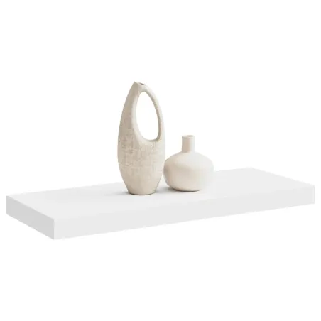 Étagère murale flottante blanc 60x23,5x3,8 cm MDF