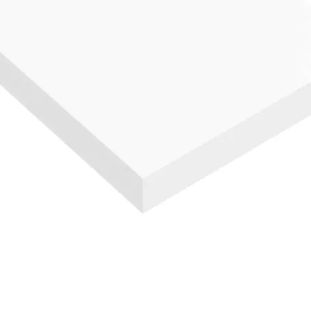 Étagère murale flottante blanc 60x23,5x3,8 cm MDF