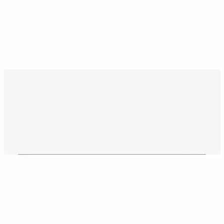 Étagères murales flottantes 2 pcs blanc 60x23,5x3,8 cm MDF