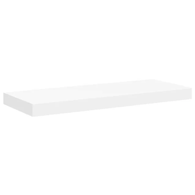 Étagères murales flottantes 4 pcs blanc 60x23,5x3,8 cm MDF