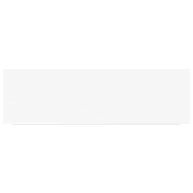 Étagères murales flottantes 4 pcs blanc 80x23,5x3,8 cm MDF