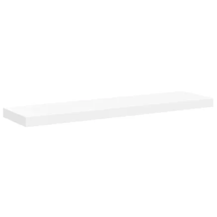 Étagère murale flottante blanc 90x23,5x3,8 cm MDF 2