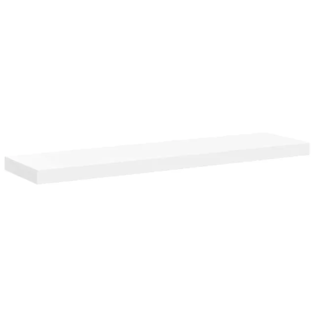Étagère murale flottante blanc 90x23,5x3,8 cm MDF