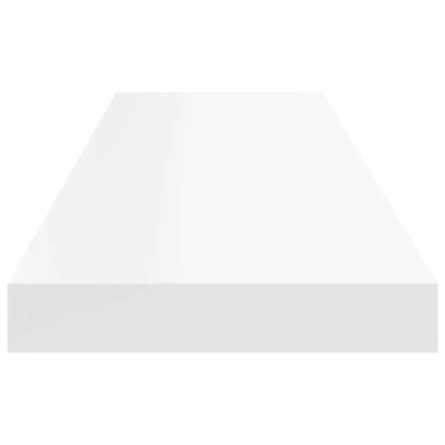 Étagère murale flottante blanc 90x23,5x3,8 cm MDF