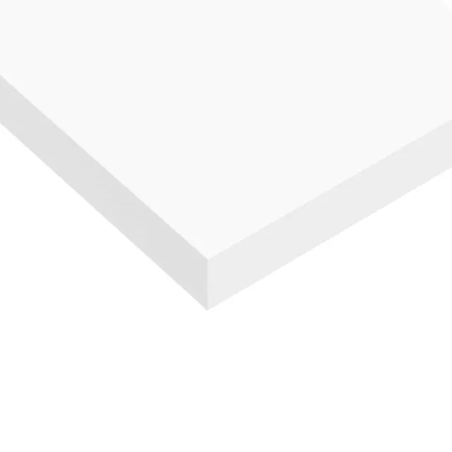 Étagère murale flottante blanc 90x23,5x3,8 cm MDF