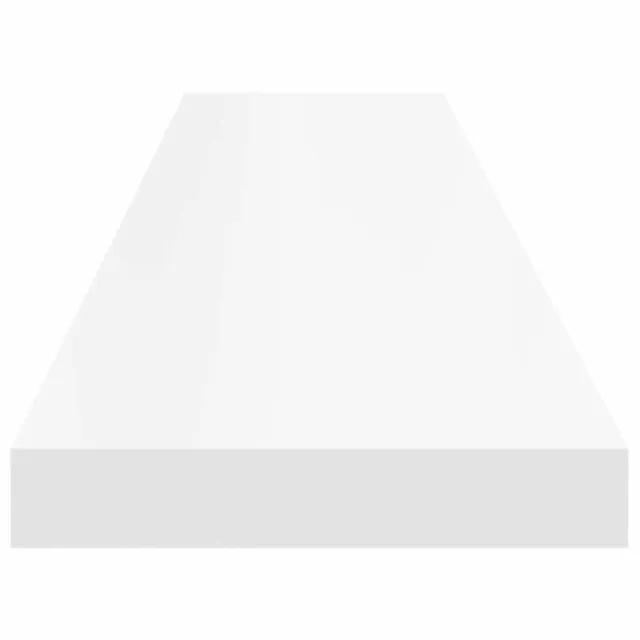 Étagère murale flottante blanc 120x23,5x3,8 cm MDF