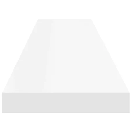 Étagères murales flottantes 4 pcs blanc 120x23,5x3,8 cm MDF