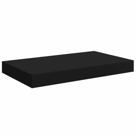 Étagère murale flottante noir 40x23x3,8 cm MDF 2