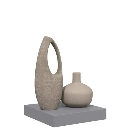 Étagère flottante murale gris 23x23,5x3,8 cm MDF