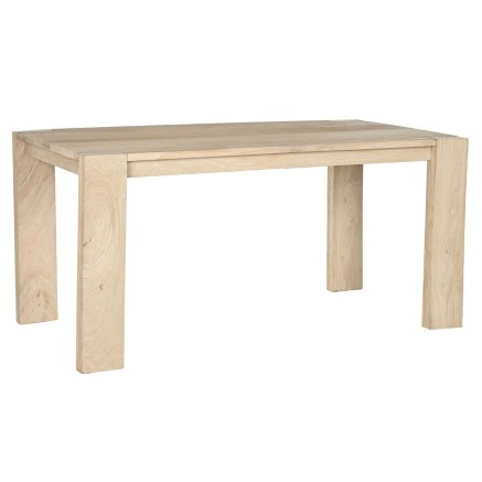 Table de Salle à Manger Home ESPRIT Naturel Bois de manguier 160 x 80