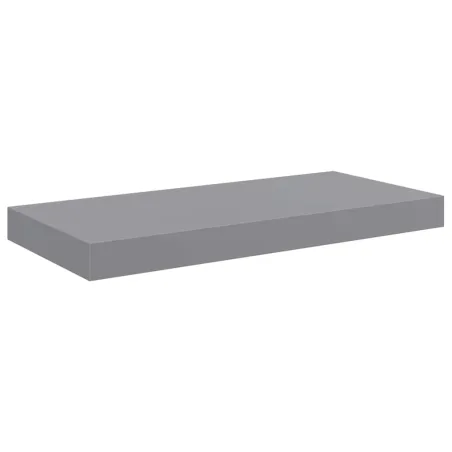 Étagères murales flottantes 4 pcs gris 50x23x3,8 cm MDF