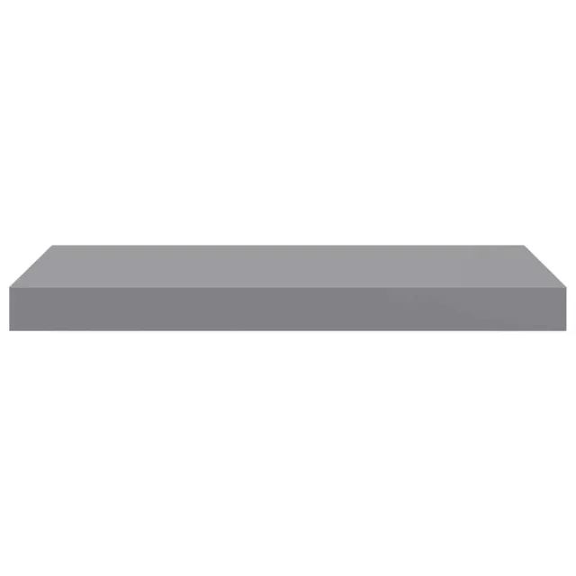 Étagères murales flottantes 4 pcs gris 50x23x3,8 cm MDF