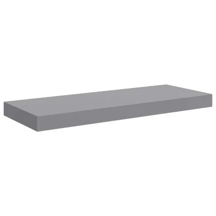 Étagère murale flottante gris 60x23,5x3,8 cm MDF 2
