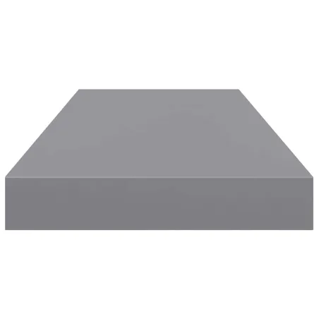 Étagère murale flottante gris 60x23,5x3,8 cm MDF