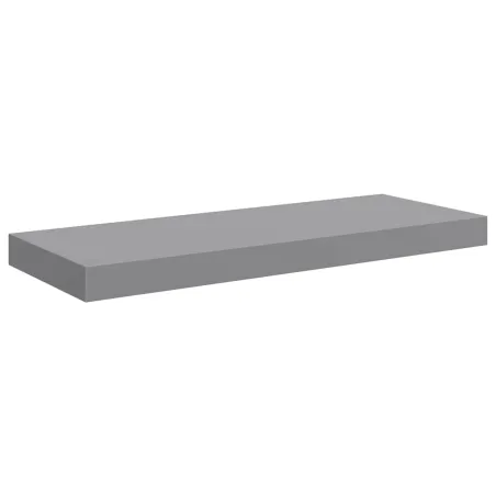 Étagères murales flottantes 4 pcs Gris 60x23,5x3,8 cm MDF