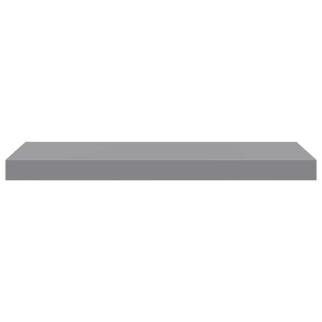 Étagères murales flottantes 4 pcs Gris 60x23,5x3,8 cm MDF
