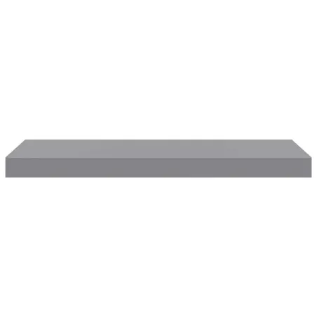 Étagères murales flottantes 4 pcs Gris 60x23,5x3,8 cm MDF