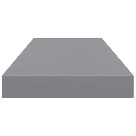 Étagères murales flottantes 4 pcs Gris 60x23,5x3,8 cm MDF
