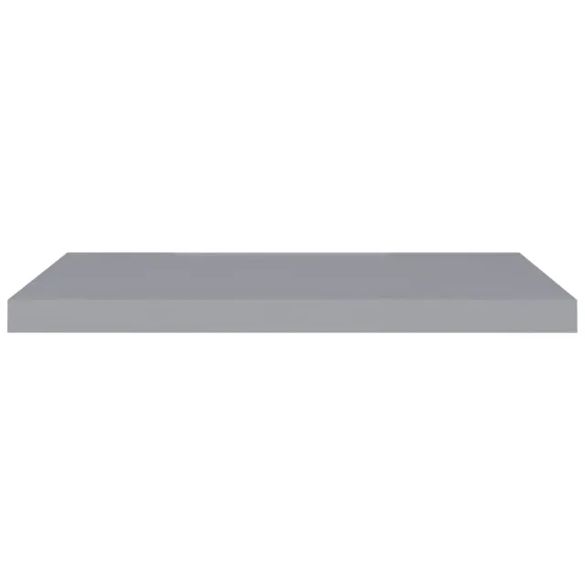 Étagères murales flottantes 4 pcs gris 80x23,5x3,8 cm MDF