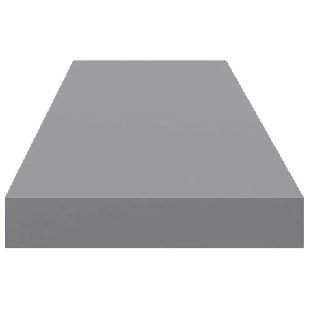Étagères murales flottantes 4 pcs gris 90x23,5x3,8 cm MDF