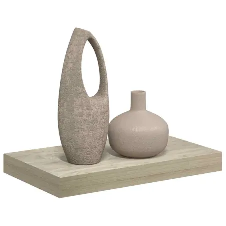 Étagère murale flottante chêne 40x23x3,8 cm MDF