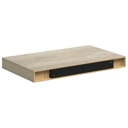 Étagère murale flottante chêne 40x23x3,8 cm MDF